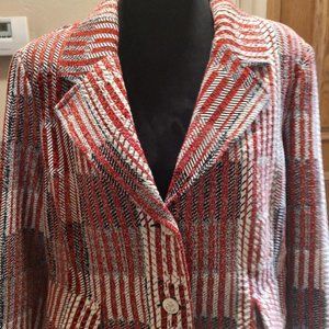 Cabi Patchwork Blazer XL